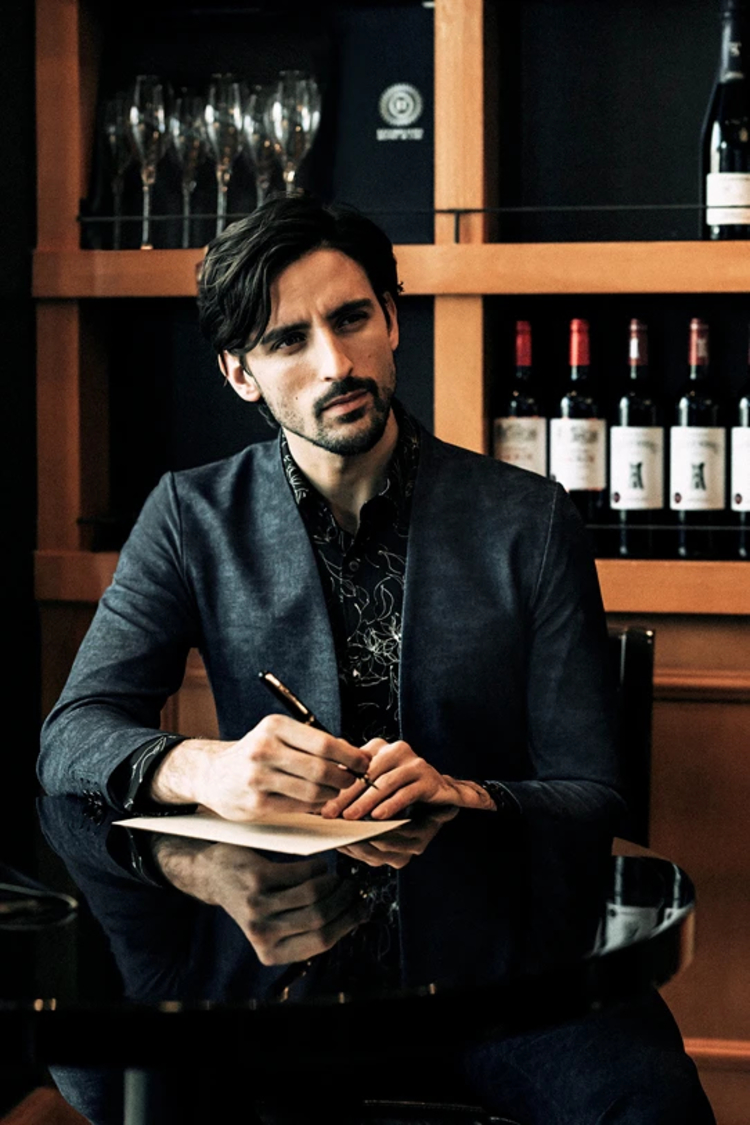 HIGH STREET∴トリコットメッシュメランジノーカラージャケット / HIGH