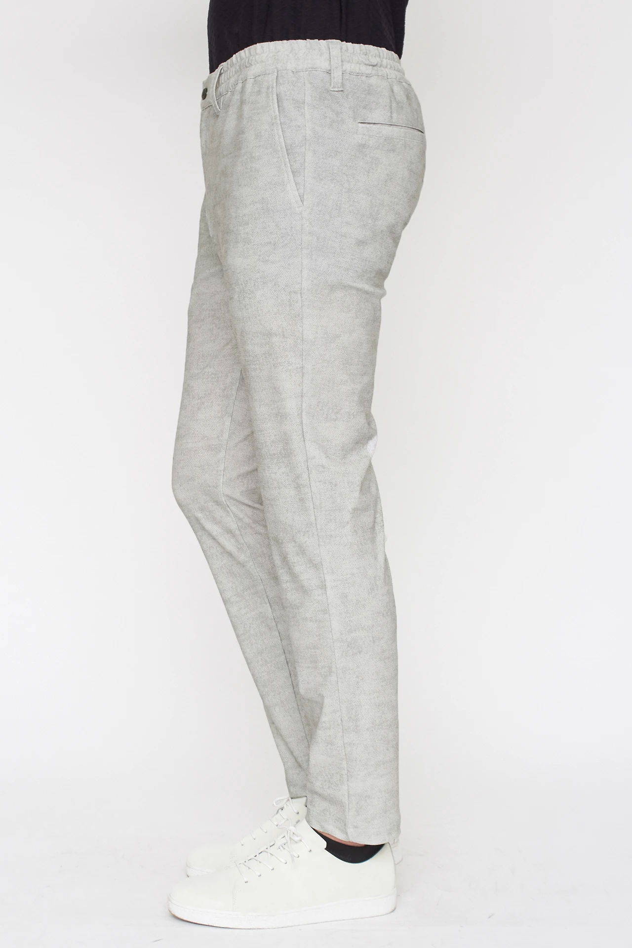 HIGH STREET∴トリコットメッシュメランジイージーパンツ / HIGH