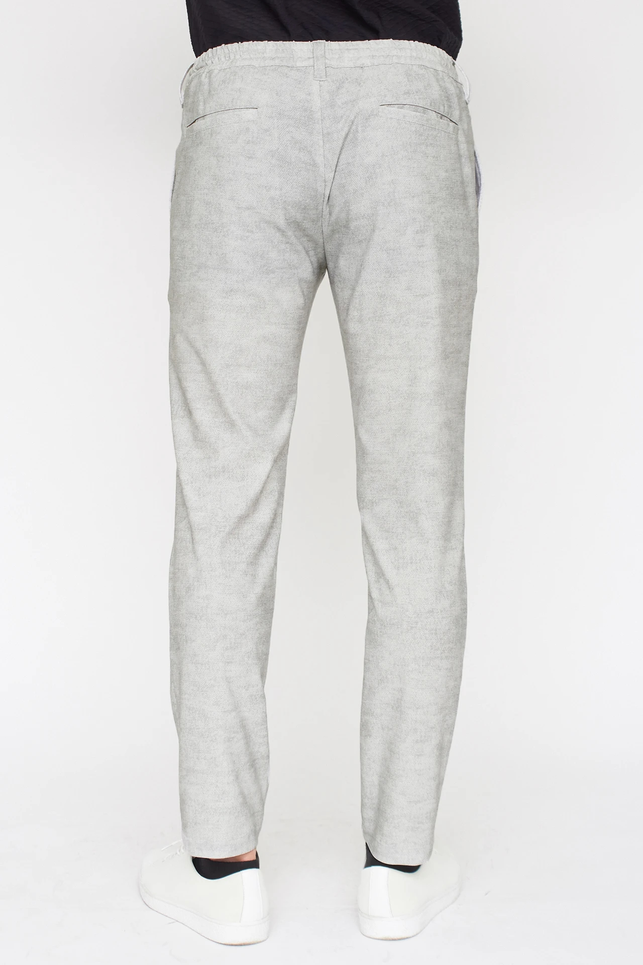 HIGH STREET∴トリコットメッシュメランジイージーパンツ / HIGH