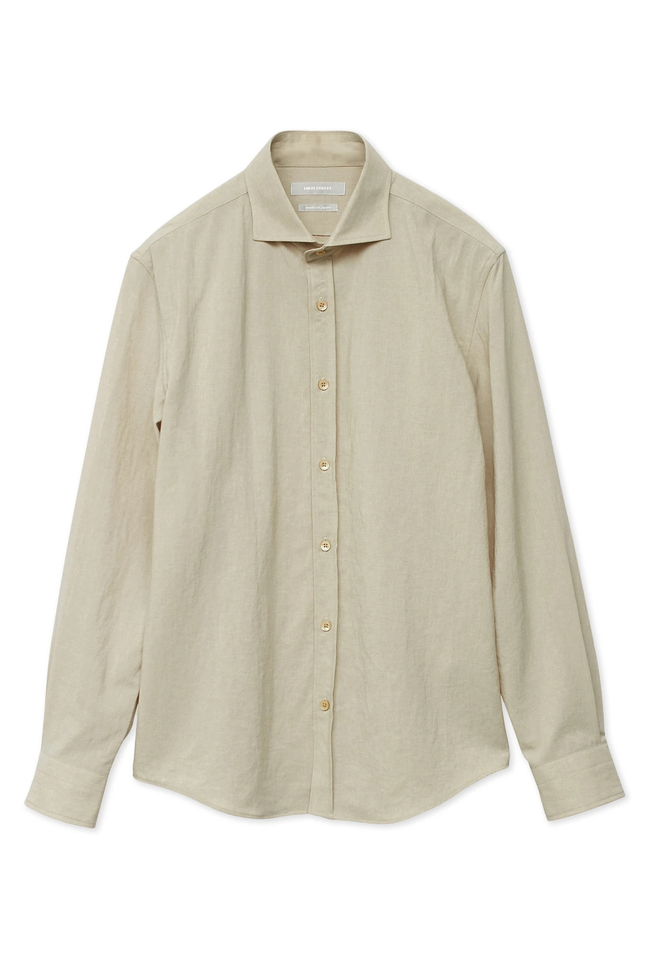 HIGH STREET∴シック＆シンドライストレッチカッタウェイシャツ / HIGH