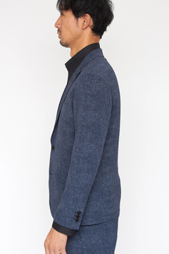 HIGH STREET(ハイストリート) |HIGH STREET∴COOLMAXデニムプリントサッカージャケット