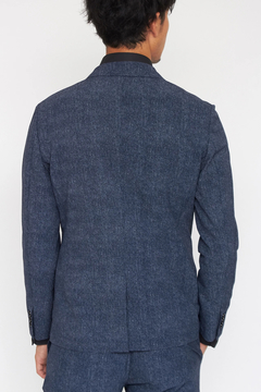 HIGH STREET(ハイストリート) |HIGH STREET∴COOLMAXデニムプリントサッカージャケット