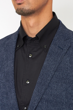 HIGH STREET(ハイストリート) |HIGH STREET∴COOLMAXデニムプリントサッカージャケット