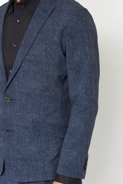 HIGH STREET(ハイストリート) |HIGH STREET∴COOLMAXデニムプリントサッカージャケット