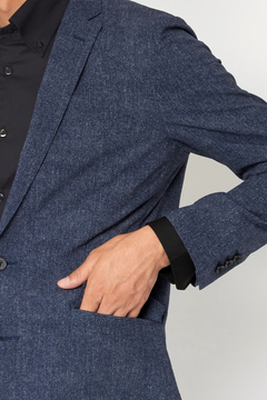 HIGH STREET(ハイストリート) |HIGH STREET∴COOLMAXデニムプリントサッカージャケット