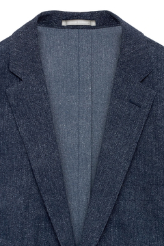 HIGH STREET(ハイストリート) |HIGH STREET∴COOLMAXデニムプリントサッカージャケット