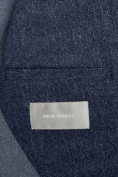 HIGH STREET(ハイストリート) |HIGH STREET∴COOLMAXデニムプリントサッカージャケット