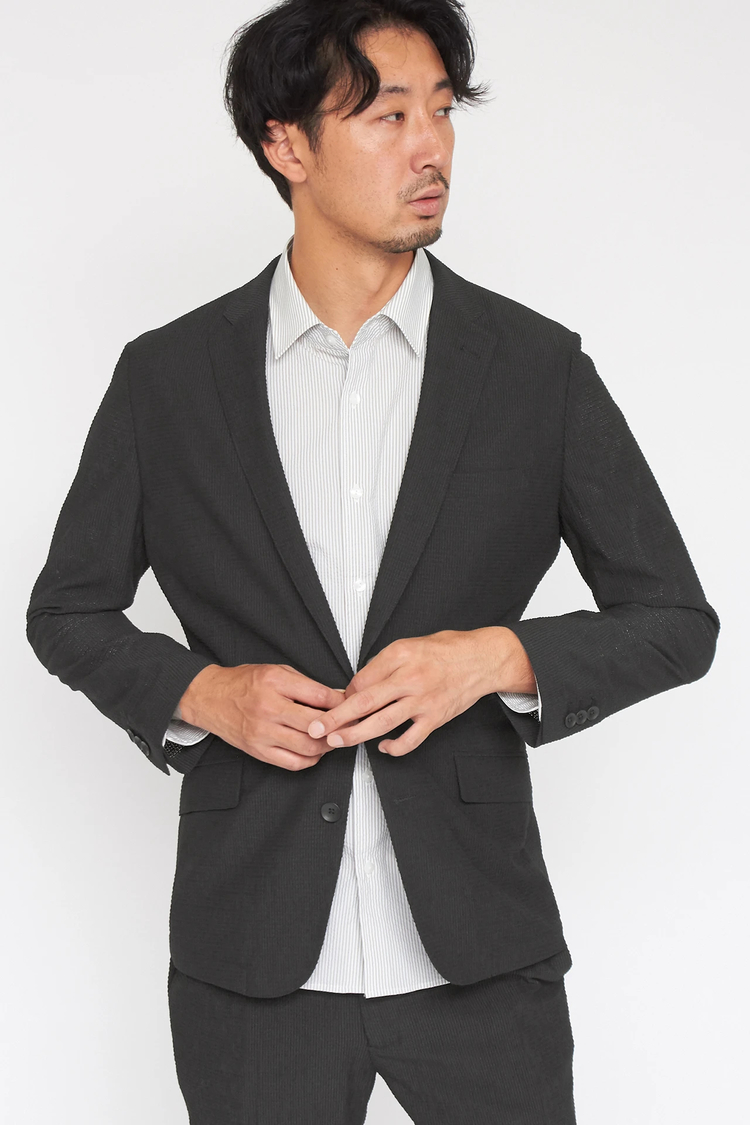 HIGH STREET(ハイストリート) |HIGH STREET∴T/R サッカージャケット