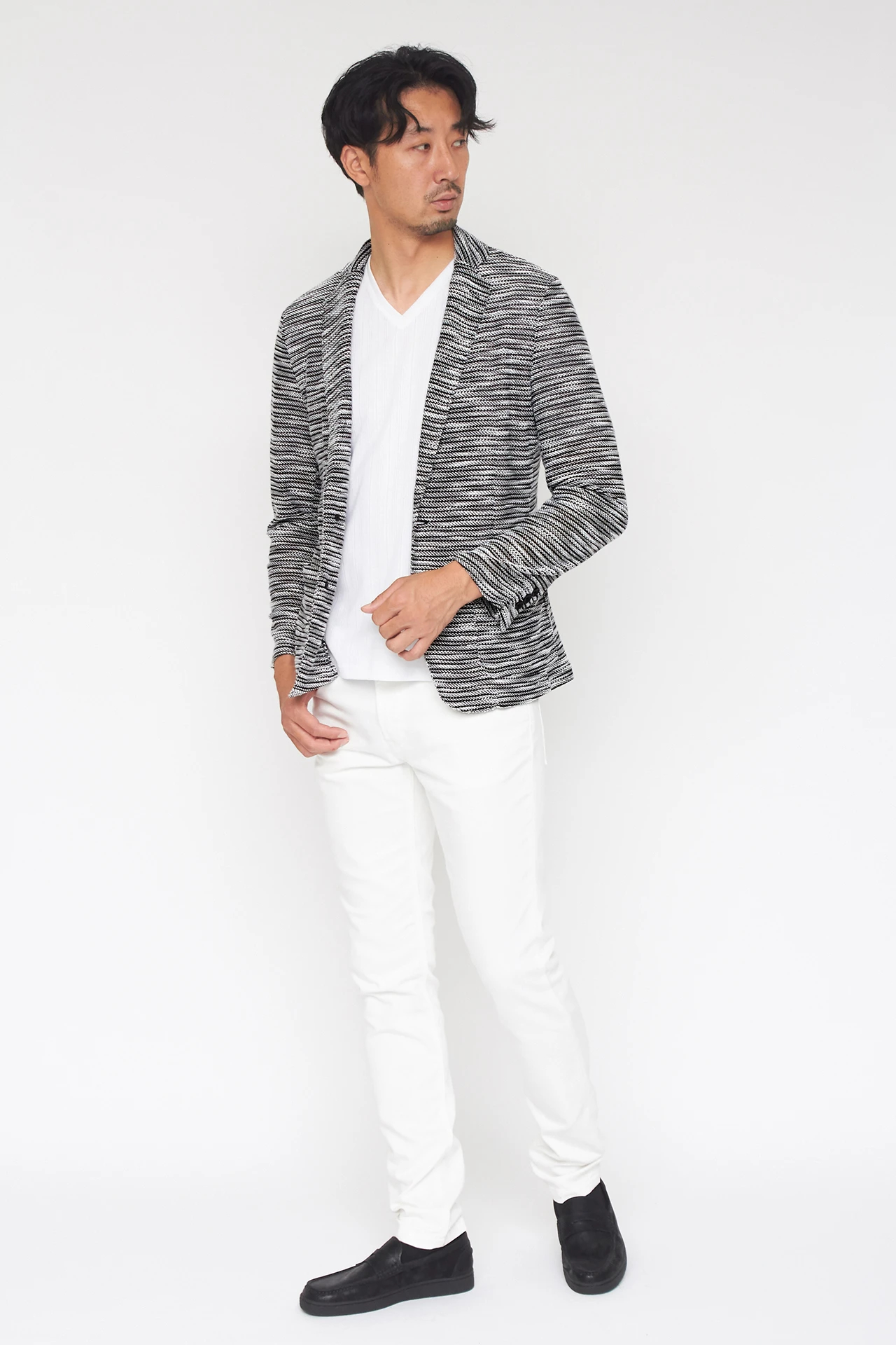 ハイストリート（HIGH STREET）/HIGH STREET∴ツイーディーメッシュジャケット HIGH STREET∴ツイーディーメッシュジャケット / HIGH STREET（ハイ