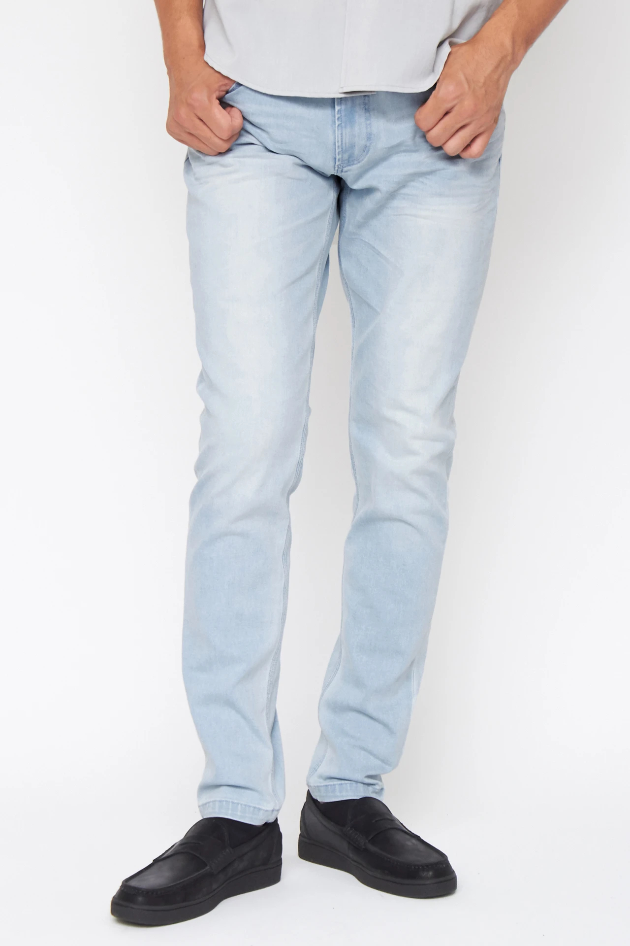 ハイストリート（HIGH STREET）/HIGH STREET∴ハイパワーストレッチブリーチスリムデニム HIGH STREET∴ハイパワーストレッチブリーチスリムデニム / HIGH