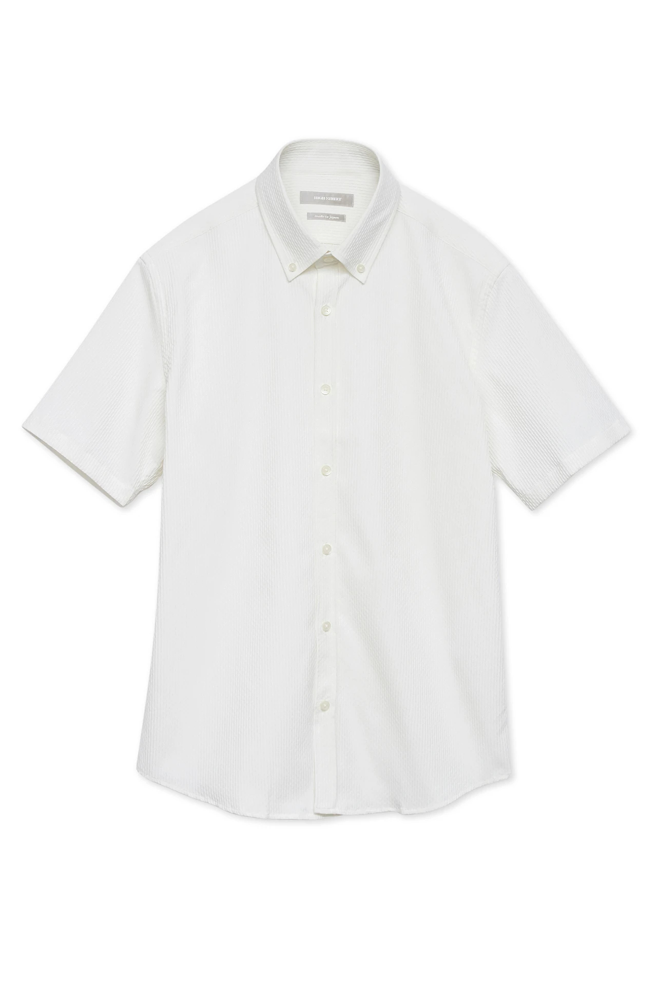 HIGH STREET∴ストレッチドビー半袖BDシャツ / HIGH STREET（ハイ