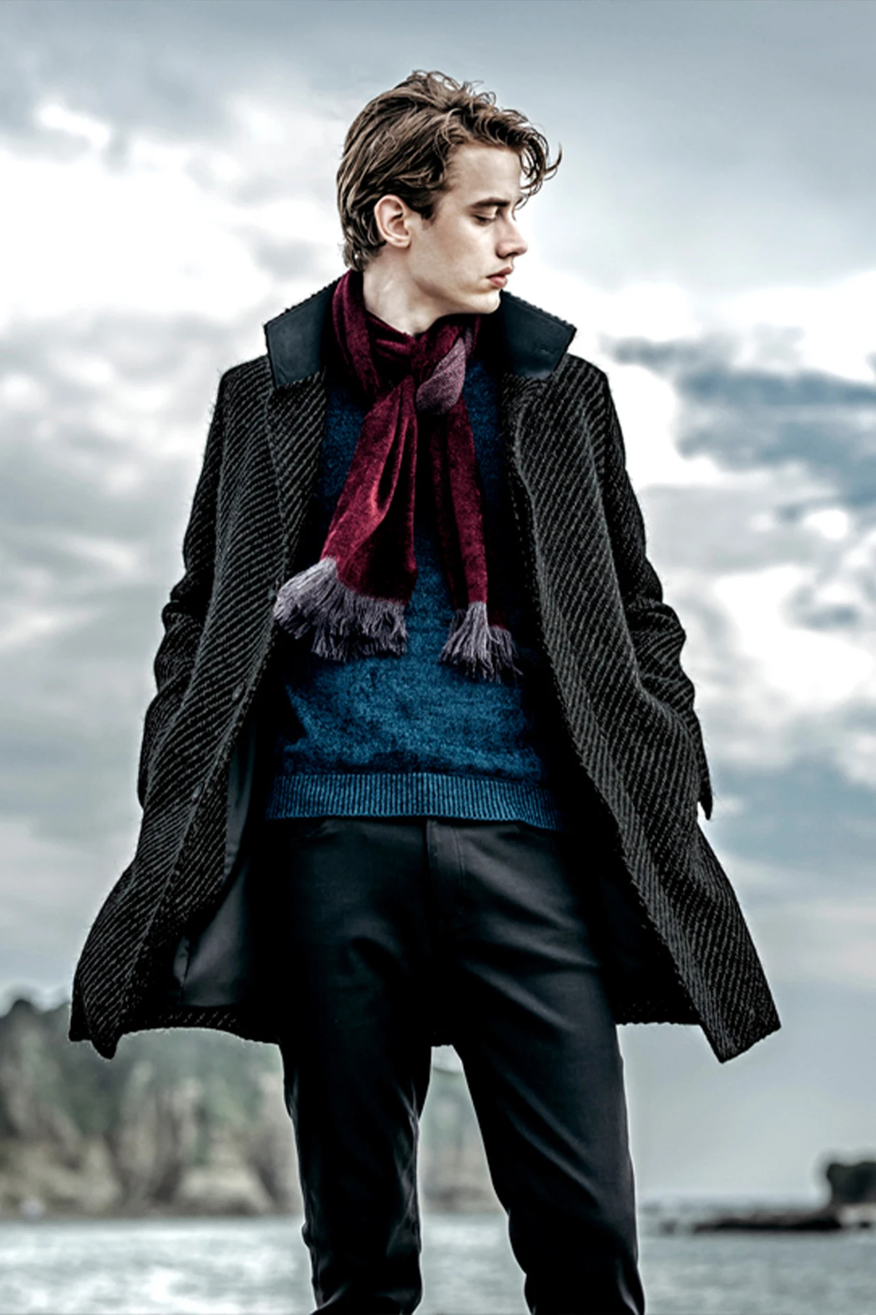 HIGH STREET∴メランジモールマフラー / HIGH STREET（ハイストリート