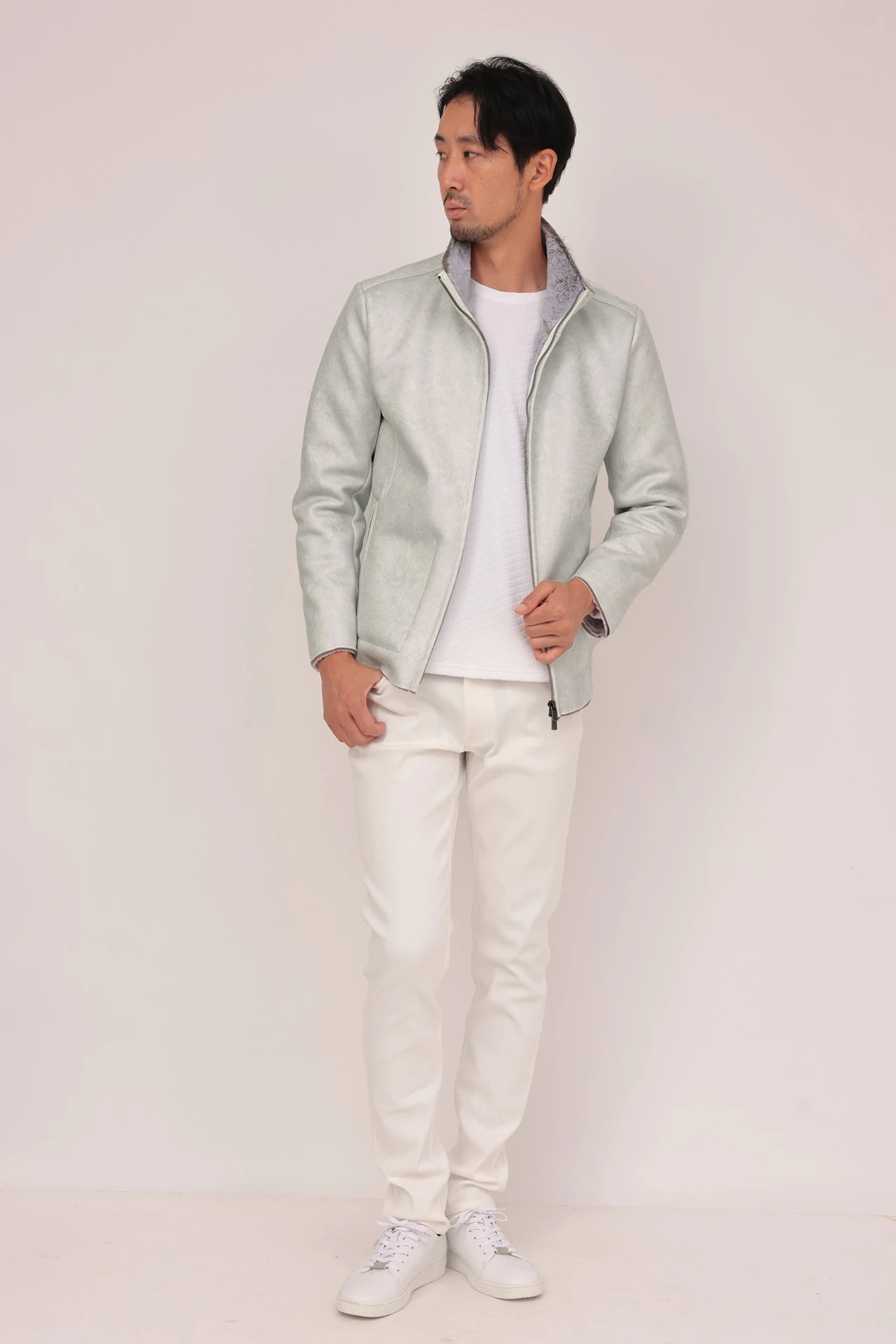 HIGH STREET∴フェイクムートンスタンドブルゾン / HIGH STREET（ハイ