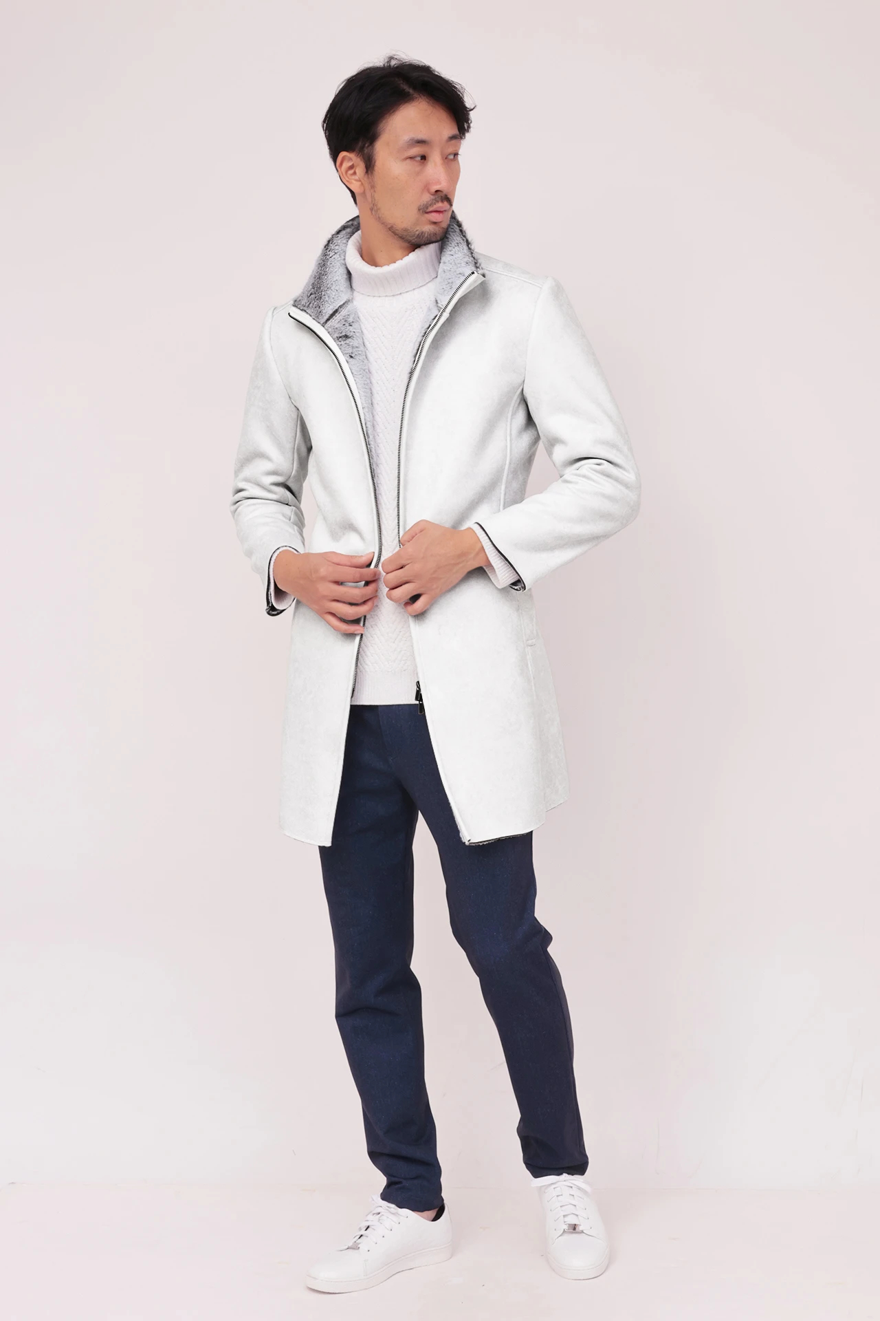 HIGH STREET∴フェイクムートンスタンドコート / HIGH STREET（ハイ