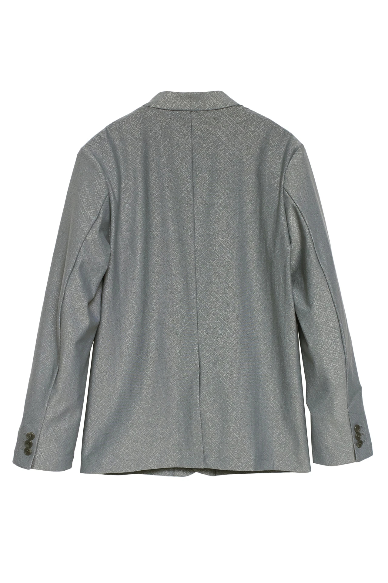 HIGH STREET∴4WAYバイアスチェックジャガードノーカラー