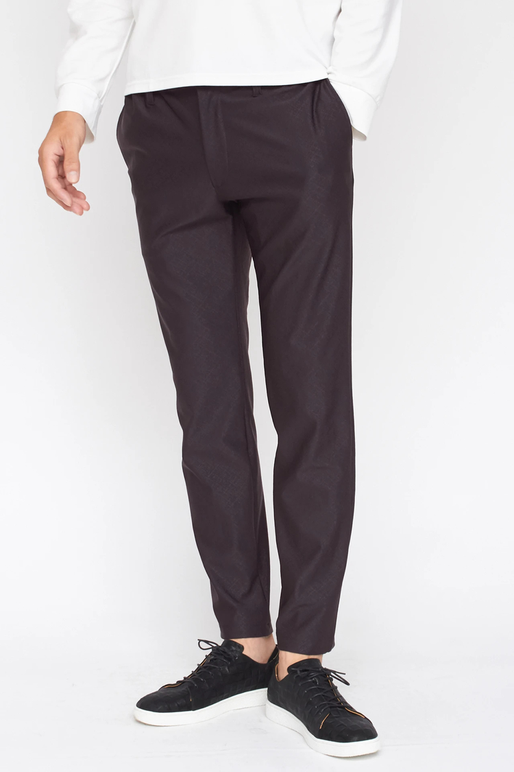 HIGH STREET(ハイストリート) |HIGH STREET∴4WAYバイアスチェックジャガードイージーパンツ