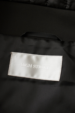 HIGH STREET(ハイストリート) |HIGH STREET∴キルトコンビ袖ニットブルゾン