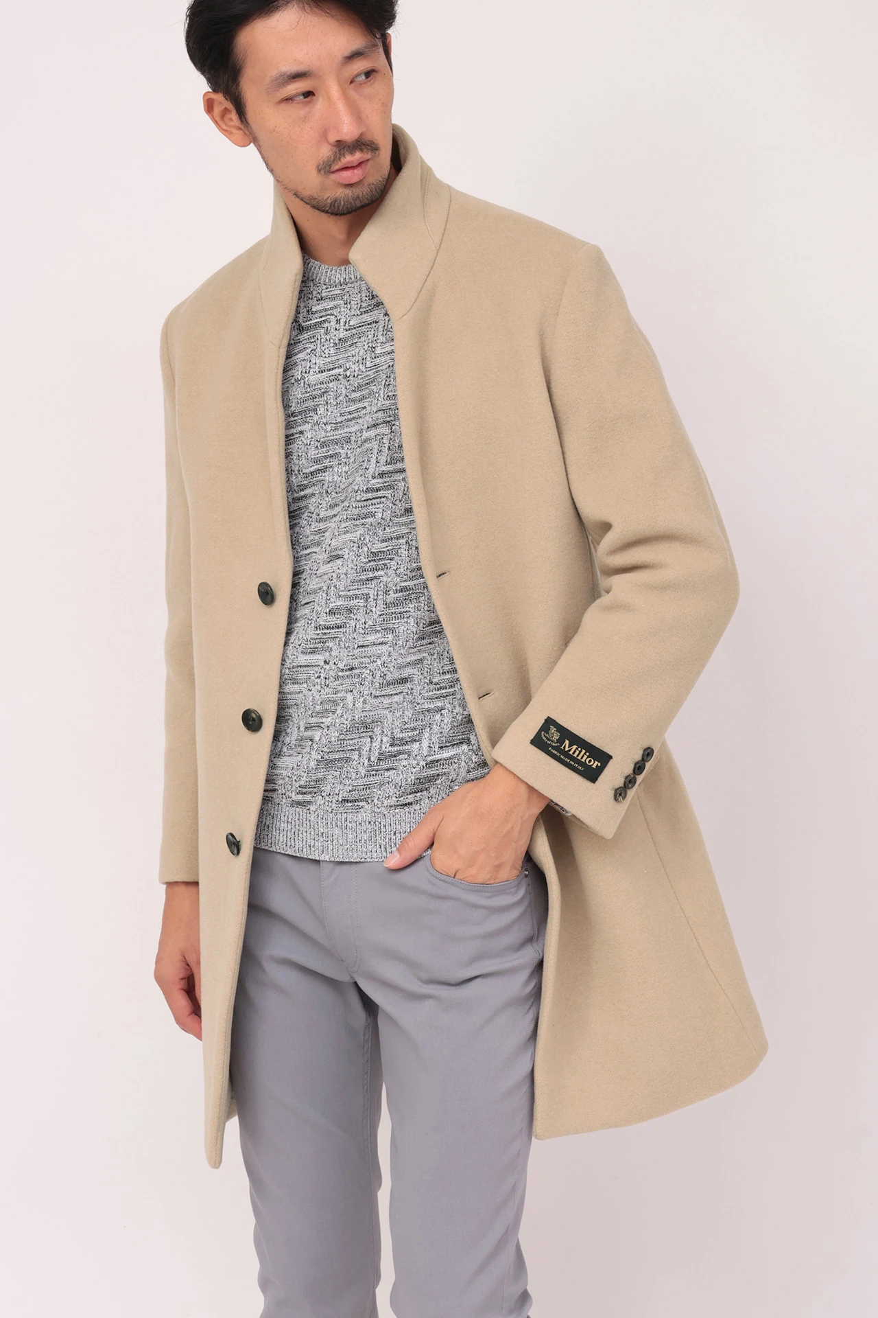 HIGH STREET∴ミリオールメルトンスタンドコート / HIGH STREET（ハイ