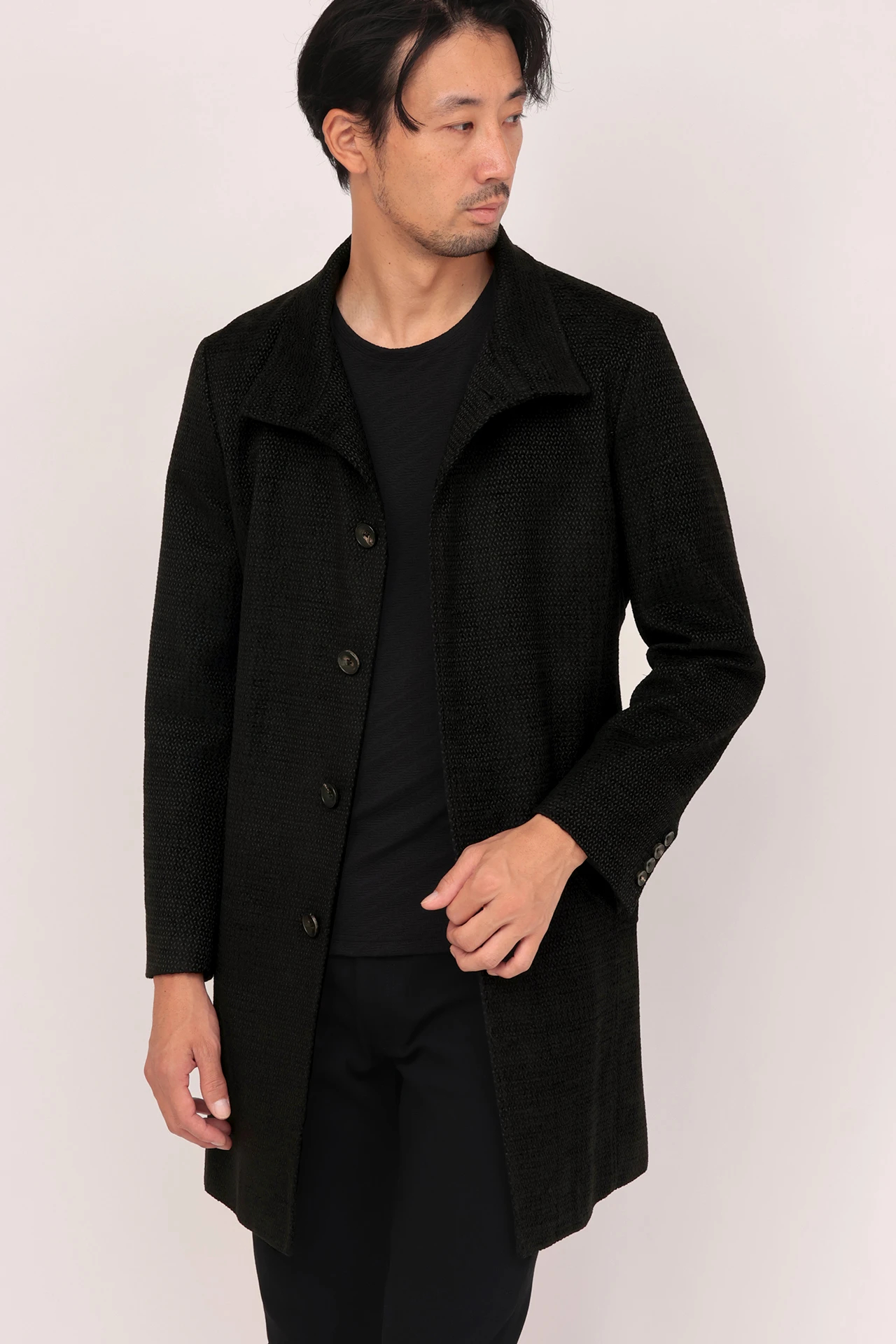 HIGH STREET∴ジオメトリックモールスタンドコート / HIGH STREET