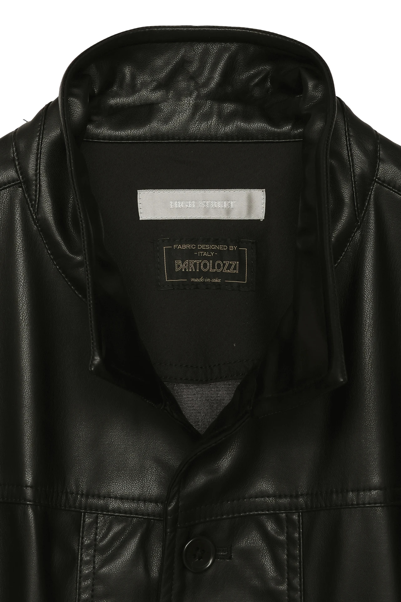 HIGH STREET∴PUコーティングシャツブルゾン / HIGH STREET（ハイ