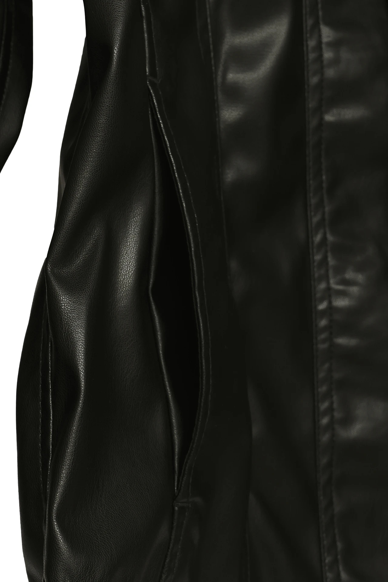 HIGH STREET∴PUコーティングシャツブルゾン / HIGH STREET（ハイ