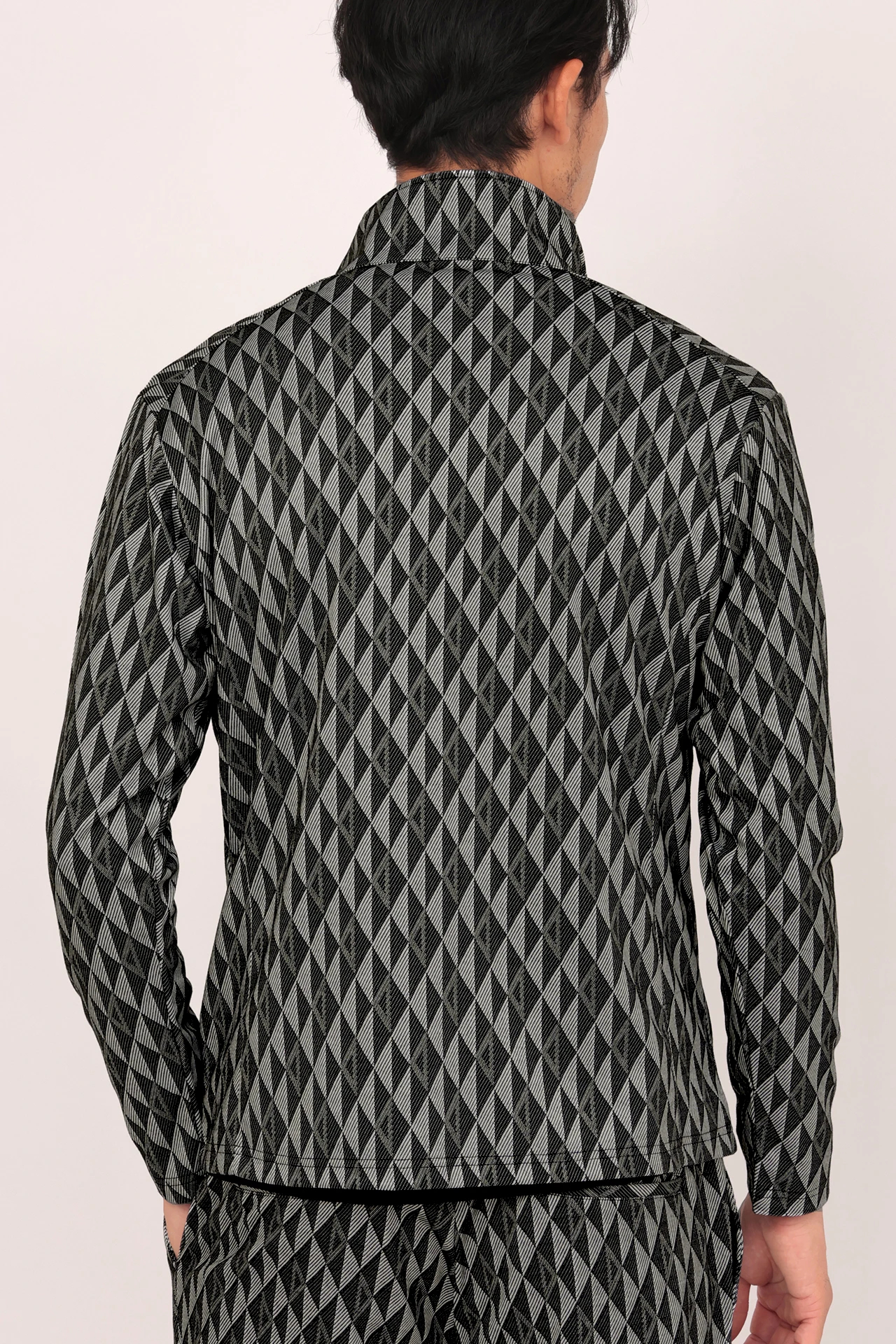 HIGH STREET∴トライアングルジャカードトラックジャケット / HIGH