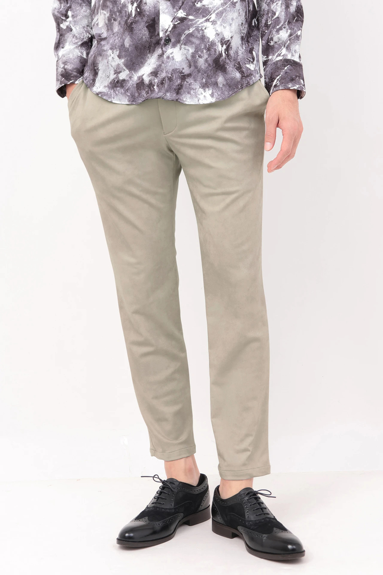 HIGH STREET(ハイストリート) |HIGH STREET∴ストレッチレザー調プリントイージーパンツ