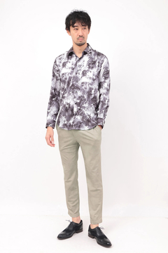 HIGH STREET(ハイストリート) |HIGH STREET∴ストレッチレザー調プリントイージーパンツ