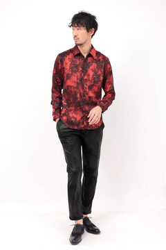 HIGH STREET(ハイストリート) |HIGH STREET∴ストレッチレザー調プリントイージーパンツ