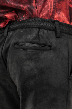 HIGH STREET(ハイストリート) |HIGH STREET∴ストレッチレザー調プリントイージーパンツ