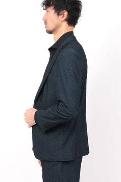 HIGH STREET(ハイストリート) |HIGH STREET∴トリコットメッシュミニヘリンボンジャケット