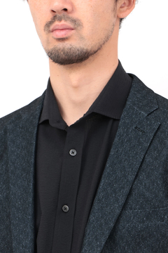 HIGH STREET(ハイストリート) |HIGH STREET∴トリコットメッシュミニヘリンボンジャケット