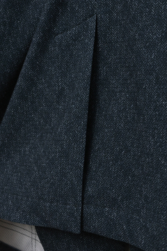 HIGH STREET(ハイストリート) |HIGH STREET∴トリコットメッシュミニヘリンボンジャケット