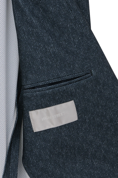 HIGH STREET(ハイストリート) |HIGH STREET∴トリコットメッシュミニヘリンボンジャケット