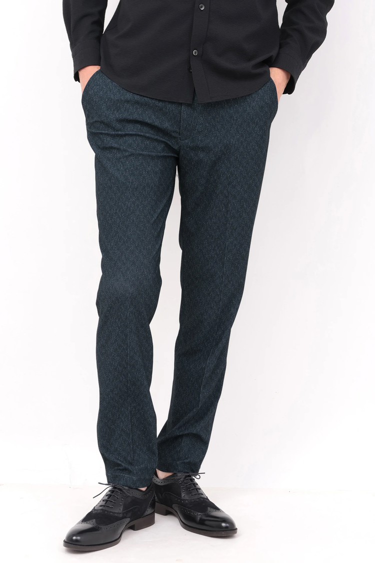 HIGH STREET(ハイストリート) |HIGH STREET∴トリコットメッシュミニヘリンボンイージーパンツ