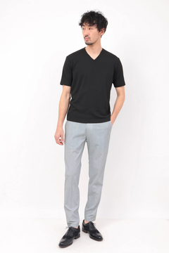 HIGH STREET(ハイストリート) |HIGH STREET∴トリコットメッシュミニヘリンボンイージーパンツ