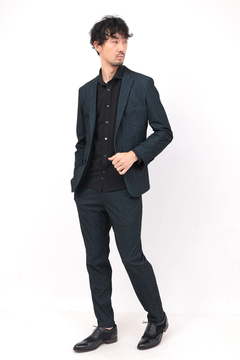 HIGH STREET(ハイストリート) |HIGH STREET∴トリコットメッシュミニヘリンボンイージーパンツ