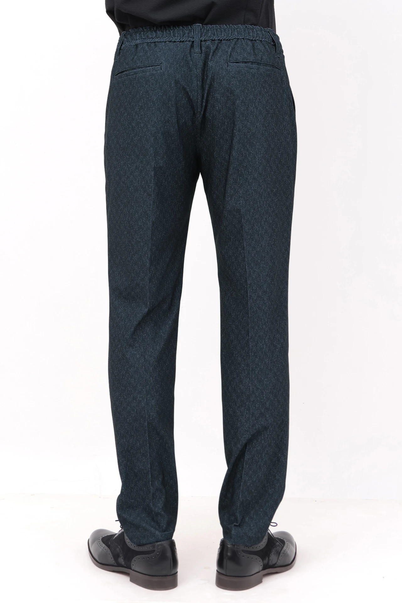 ハイストリート（HIGH STREET）/HIGH STREET∴トリコットメッシュミニヘリンボンイージーパンツ HIGH STREET∴トリコットメッシュミニヘリンボンイージーパンツ / HIGH