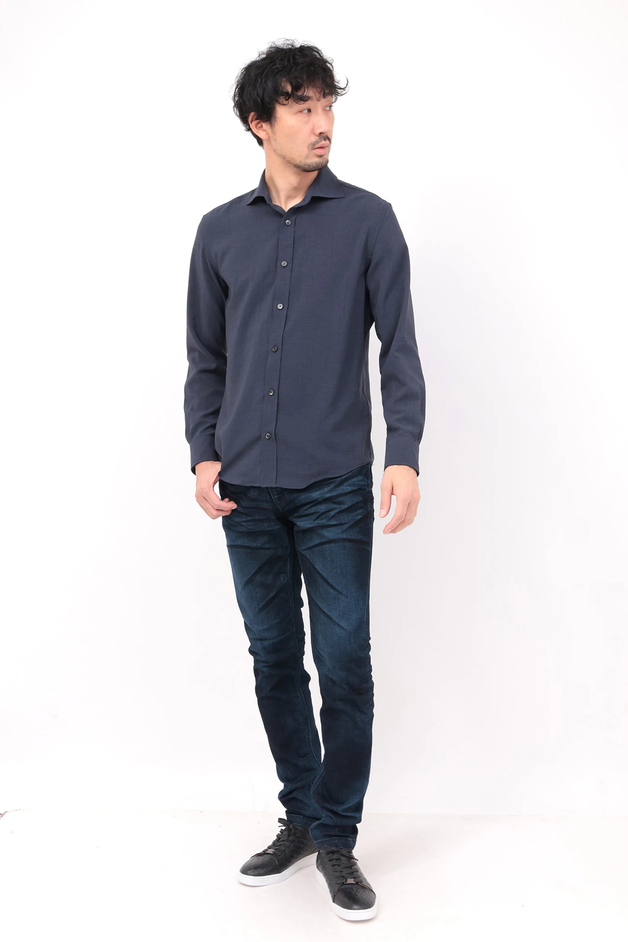 ハイストリート（HIGH STREET）/HIGH STREET∴ハイパワーストレッチグラデーションスリムデニム HIGH STREET∴ハイパワーストレッチグラデーションスリムデニム / HIGH