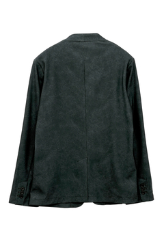 HIGH STREET(ハイストリート) |HIGH STREET∴トリコットメッシュマーブル調プリントノーカラージャケット