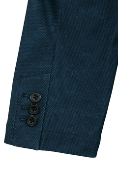 HIGH STREET(ハイストリート) |HIGH STREET∴トリコットメッシュマーブル調プリントノーカラージャケット