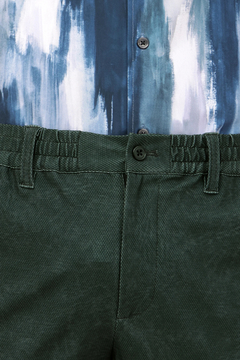 HIGH STREET(ハイストリート) |HIGH STREET∴トリコットメッシュマーブル調プリントイージーパンツ