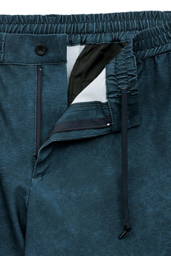 HIGH STREET(ハイストリート) |HIGH STREET∴トリコットメッシュマーブル調プリントイージーパンツ