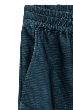 HIGH STREET(ハイストリート) |HIGH STREET∴トリコットメッシュマーブル調プリントイージーパンツ