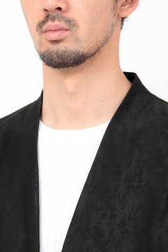 HIGH STREET(ハイストリート) |HIGH STREET∴4WAYブラッシュジャガードノーカラージャケット