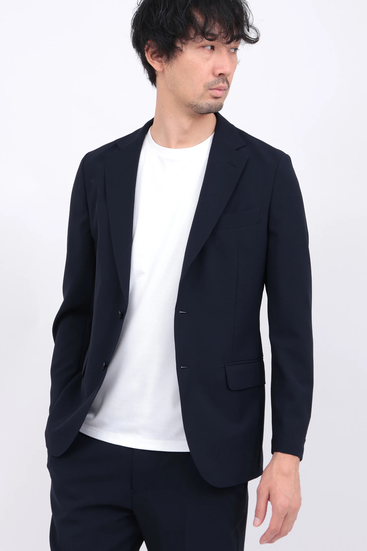 HIGH STREET∴4WAYシアサッカースマートジャケット / HIGH