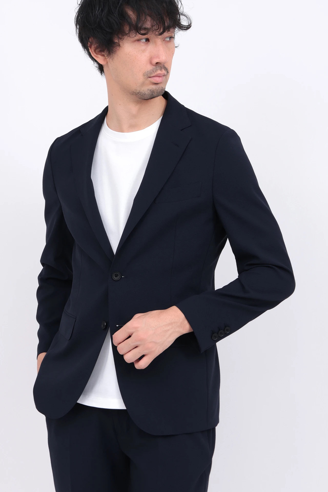 HIGH STREET∴4WAYシアサッカースマートジャケット / HIGH