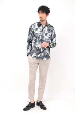 HIGH STREET(ハイストリート) |HIGH STREET∴ストレッチサテンJQシャドーローズプリントSH