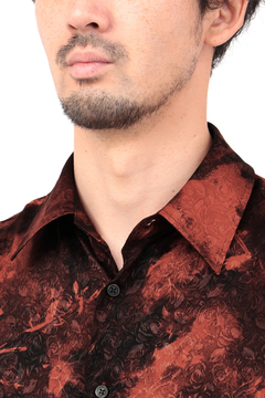 HIGH STREET(ハイストリート) |HIGH STREET∴ストレッチサテンJQシャドーローズプリントSH