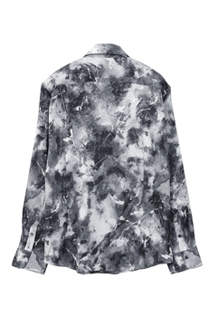 HIGH STREET(ハイストリート) |HIGH STREET∴ストレッチサテンJQシャドーローズプリントSH